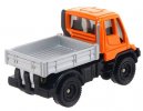 1:88 Scale Yellow TOMY NO.22 Diecast Mercedes-Benz UNIMOG Toy