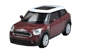 Kids 1:36 Red / Brown Welly Diecast Mini Cooper Paceman Toy