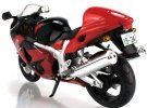 1:12 Scale Silver / Red / Blue Suzuki GSX 1300R Motor Model