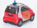 1:50 Red SIKU 1303 Diecast Kids Fire Engine Smart Fortwo Toy