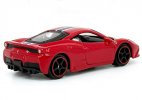 Red 1:64 Scale Bburago Diecast Ferrari 458 Speciale Model