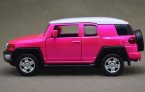 Golden / Pink 1:43 Scale Kids Diecast Toyota FJ Cruiser Toy