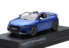 Blue 1:43 Scale Diecast 2016 Audi TT RS Roadster Model