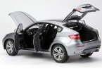 1:18 Scale White / Silver Kyosho Diecast BMW X6 M Model