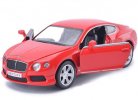 Black / White / Red Kids Pull-Back Function Diecast Bentley Toy