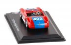 Red 1:43 Scale Diecast 1957 Maserati 150 S Mille Miglia Model