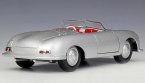 Welly 1:24 Silver Diecast 1948 Porsche 356 Roadster Model