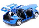 Red / White / Blue /Black 1:32 Scale Diecast Tesla MODEL X90 Toy