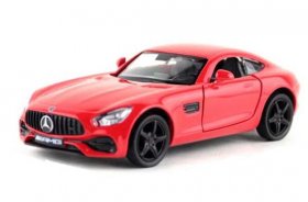 Kids 1:36 Red / Yellow Diecast Mercedes Benz AMG GTS Car Toy