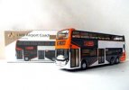 TINY Hong Kong LWB A36 Airport Diecast Double Decker Bus Toy