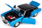 Blue 1:18 Maisto Diecast 1971 Chevrolet Chevelle SS 454 Model