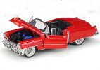 Red 1:24 Scale Welly Diecast 1953 Cadillac Eldorado Car Model