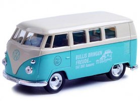 1:36 Black-Red / White-Green / Brown Kids 1962 Classical VW Bus