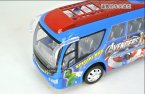 Kids 4 Channel Cartoon Design R/C Bus Toy