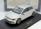 Yellow / Silver 1:43 Scale NOREV Diecast VW Golf 8 Model