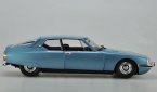 1:18 Scale Blue Norev 1973 Diecast Citroen SM Model