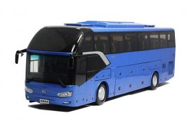 Blue / Golden 1:38 Scale Diecast Golden Dragon XML6122 Bus Model