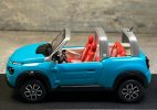 1:43 Scale Blue / Orange NOREV Diecast Citroen E-Mehari Model