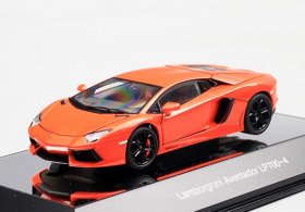 1:43 Scale Orange Diecast Lamborghini Aventador LP700-4 Model