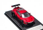Red 1:64 Scale Diecast Acura NSX Concept Super GT500 Model