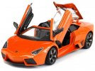 Yellow / Orange / Gray 1:24 Diecast Lamborghini Reventon Model