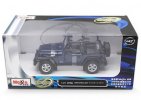 1:27 Scale Red / Black /Khaki Maisto Diecast Jeep Rubicon Model