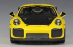 1:24 Scale Yellow MaiSto Diecast Porsche 911 GT2 RS Model