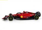 Red 1:43 Scale Bburago NO.55 Diecast Ferrari F1-75 Model