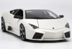 White / Gray 1:18 Scale Diecast Lamborghini Reventon Model