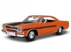 Yellow /Orange 1:24 Scale Maisto Diecast 1970 Plymouth GTX Model