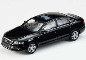 1:64 Scale Black / Blue / Silver Diecast Audi A6L C6 Car Model