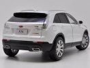 1:18 Scale White / Orange Diecast Cadillac XT4 SUV Model