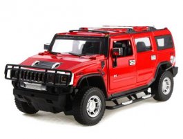 1:24 Red / Blue / Army Green Diecast Hummer H2 Model