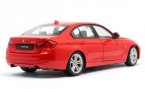 White / Red 1:24 Scale Welly Diecast BMW 335i Model