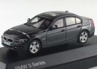 1:43 Scale Red / White / Gray Diecast BMW 3 Series Model