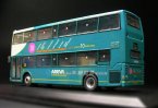 Blue 1:76 NO.38 CMNL Die-Cast Arriva Double Decker Bus Model