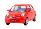 Red / Green / Silver / Orange Kids Diecast Nissan Micra Toy