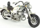 White Handmade Medium Scale Tinplate BMW R1200C Model