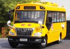 Yellow 1:26 Scale Diecast Foton AUV School Bus Model