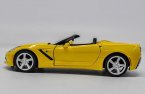 Yellow 1:24 Scale Maisto Diecast Chevrolet Corvette Model