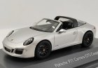 Silver 1:43 Schuco Diecast Porsche 911 Carrera GTS Coupe Model