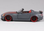 Gray 1:24 Scale Maisto Diecast Honda S2000 Model