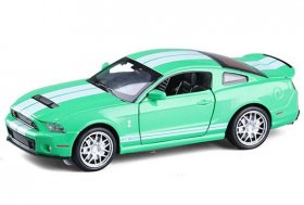 Kids 1:32 Red / Blue / White / Green Diecast Ford Shelby GT500