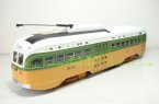 Green-Yellow 1:50 Scale Corgi Die-Cast Tram Model