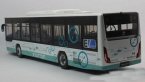 White 1:36 Scale Diecast FOTON Bus Model