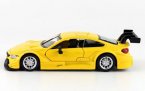 1:44 Scale Yellow / White Diecast BMW M4 DTM Car Toy