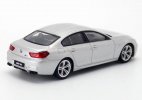 1:43 Scale Kids Silver Diecast BMW M6 Gran Coupe Car Toy