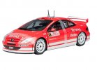 Red 1:18 Scale Solido WRC Diecast Peugeot 307 Model