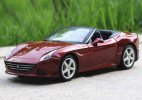 Red / White 1:24 Scale Bburago Diecast Ferrari California T