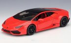 1:24 Scale Red Maisto Diecast Lamborghini Huracan LP610-4 Model